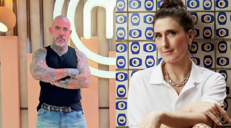 Henrique Fogaça e Paola Carosella