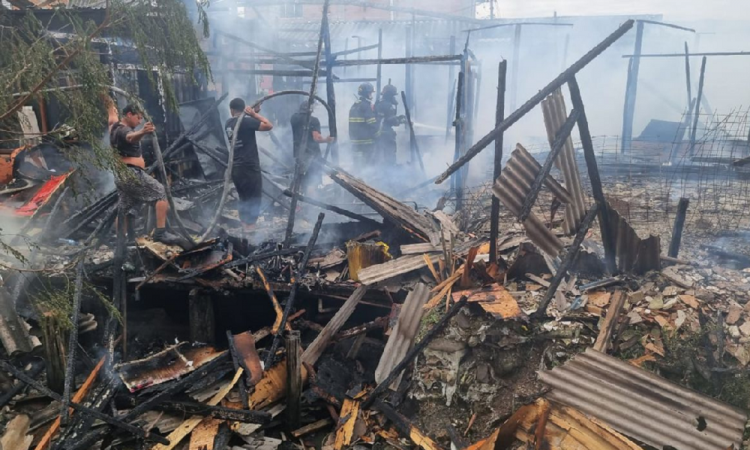 Incendio em Cubatão