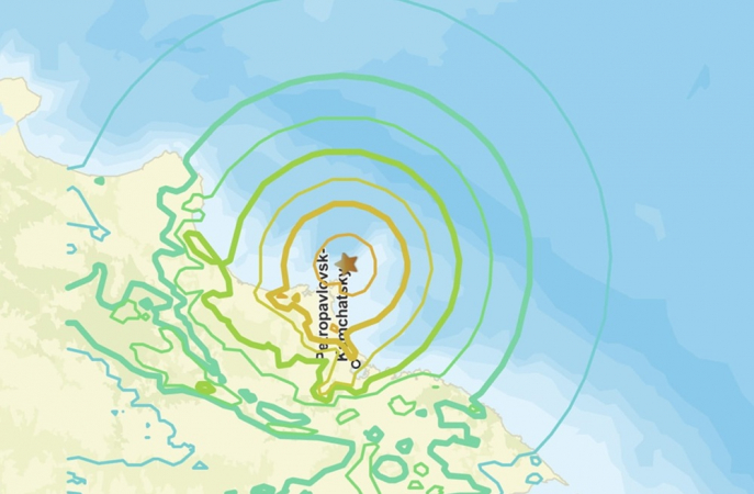 Terremoto Rússia