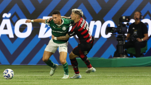 Duelo entre Palmeiras e Flamengo no primeiro turno do Brasileirão