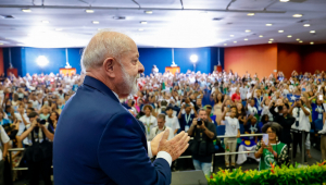 VI Conferência Nacional Infantojuvenil pelo Meio Ambiente (CNIJMA) Presidente da República, Luiz Inácio Lula da Silva, durante VI Conferência Nacional Infantojuvenil pelo Meio Ambiente (CNIJMA). Centro Técnico Educacional da CNTI, Luziânia - GO. Foto: Ricardo Stuckert / PR