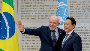 Reunião do Conselho de Campeões (“Board of Champions”) da Aliança Global contra a Fome e a Pobreza Presidente da República, Luiz Inácio Lula da Silva, durante reunião do Conselho de Campeões (“Board of Champions”) da Aliança Global contra a Fome e a Pobreza. Sede da FAO, Roma - Itália. Foto: Ricardo Stuckert / PR