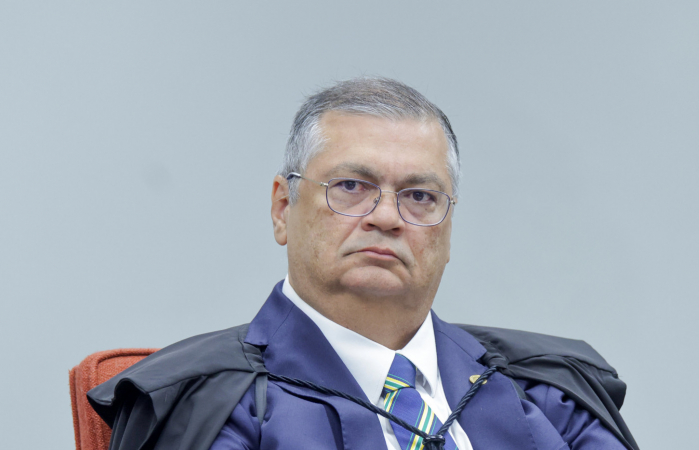 Julgamento da Ação Penal 2694 -Núcleo 4 Ministro Flávio Dino preside a sessão de julgamento da Ação Penal 2694 -Núcleo 4 Foto: Rosinei Coutinho/STF