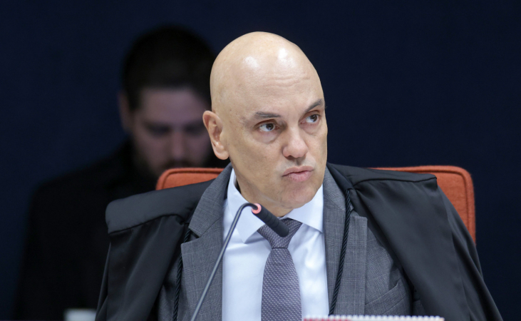 Julgamento da Ação Penal 2694 -Núcleo 4 Ministro Alexandre de Moraes profere seu voto no julgamento da Ação Penal 2694 -Núcleo 4 Foto: Rosinei Coutinho/STF