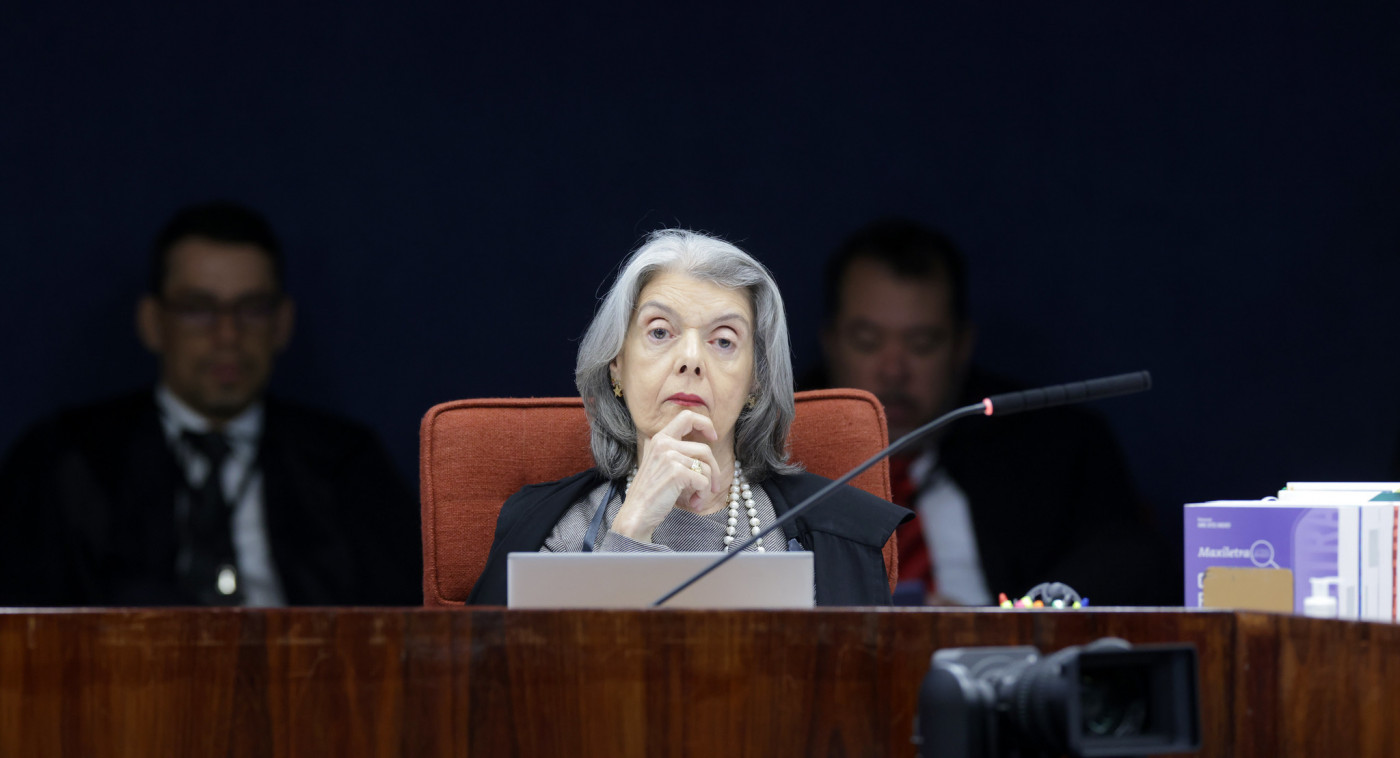 Julgamento da Ação Penal 2694 -Núcleo 4 Ministra Cármen Lúcia no julgamento da Ação Penal 2694 -Núcleo 4