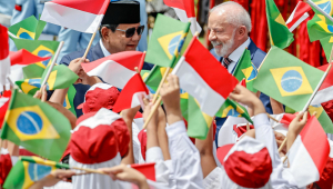 Cerimônia oficial de chegada ao Palácio Merdeka Presidente da República, Luiz Inácio Lula da Silva, durante cerimônia oficial de chegada ao Palácio Merdeka. Palácio Merdeka – Jacarta (Indonésia) Foto: Ricardo Stuckert / PR