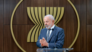 24.10.2025 – Presidente Lula conversa com a imprensa na Indonésia Presidente da República, Luiz Inácio Lula da Silva, durante conversa com a imprensa, na Secretaria-Geral da Associação das Nações do Sudeste Asiático (ASEAN). Jacarta – Indonésia Foto: Ricardo Stuckert / PR