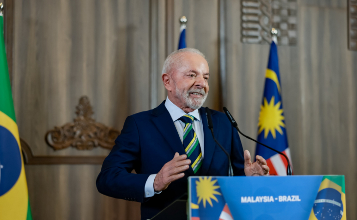 Entrevista Coletiva à Imprensa Presidente da República, Luiz Inácio Lula da Silva, durante Entrevista Coletiva concedida à Imprensa brasileira e internacional em Kuala Lampur, Malásia. Fotos: Ricardo Stuckert / PR