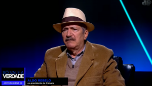 Aldo Rebelo, ex-ministro e ex-presidente da Câmara, concede entrevista a Marco Antonio Villa no Só Vale a Verdade