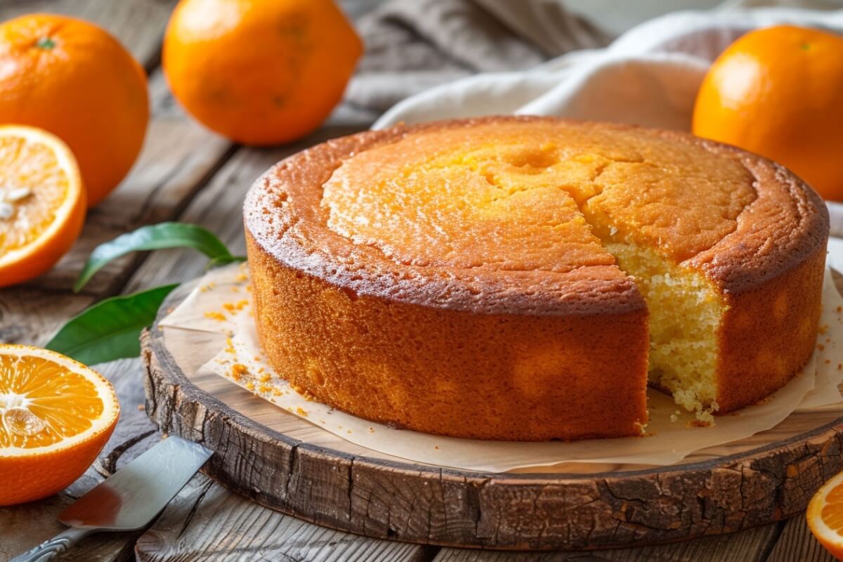 Bolo de laranja 