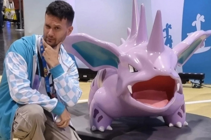 João Paulo Manuel, conhecido nas redes sociais como Capitão Hunter, é youtuber do Universo Pokémon