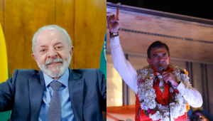 Presidente Lula parabeniza o presidente eleito da Bolívia, Rodrigo Paz, pela vitória nas urnas neste domingo (19)