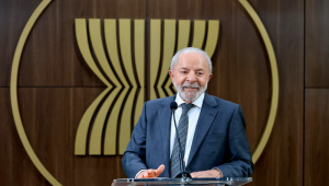 Presidente Lula, durante conversa com a imprensa, na Secretaria-Geral da Associação das Nações do Sudeste Asiático (ASEAN)