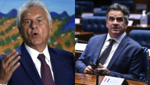 Governador de Goiás, Ronaldo Caiado, troca farpas com o senador Ciro Nogueira nas redes sociais