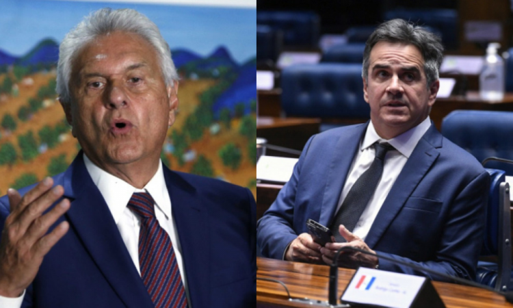 Governador de Goiás, Ronaldo Caiado, troca farpas com o senador Ciro Nogueira nas redes sociais