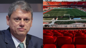 Tarcísio de Freitas sinaliza para aliados que sancionaria a liberação do consumo de bebidas alcoólicas dentro de estádios