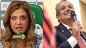 Leila Pereira, presidente do Palmeiras, rebate acusações de Luiz Eduardo Baptista, o Bap, mandatário do Flamengo