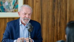 Presidente Lula, durante entrevista à rádio Piatã, da Bahia