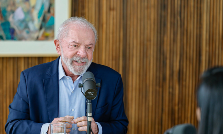 Presidente Lula, durante entrevista à rádio Piatã, da Bahia