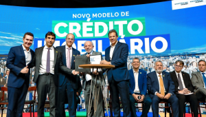 Presidente Lula, durante cerimônia de lançamento de novo modelo de crédito imobiliário
