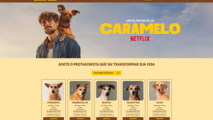 Campanha da Netflix é inspirada em seu novo filme, 'Caramelo', que celebra os cães vira-latas como grandes protagonistas na vida real