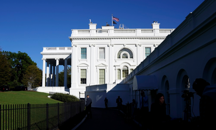 Casa Branca em Washington, no dia 9 de outubro de 2025