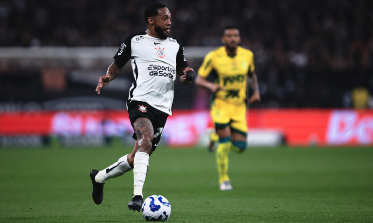 José Martínez, durante partida contra o Mirassol, em Itaquera, pelo Campeonato Brasileiro 2025