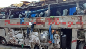Falha mecânica pode ter sido a causa do grave acidente que resultou na morte de pelo menos quinze pessoas na noite de sexta-feira (17), na BR-423