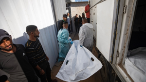 Israel devolve a Gaza os restos mortais de 45 palestinos, elevando o número total entregue para 90 pessoas