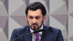 Fernando Cavalcanti em depoimento na Comissão Parlamentar Mista de Inquérito do INSS Fonte: Agência Câmara de Notícias