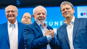 Hugo Motta, Geraldo Alckmin, Lula, Tarcísio de Freitas e Rui Costa