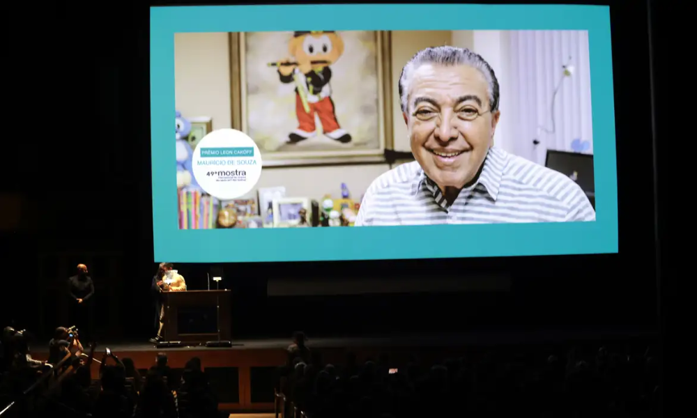 Mauricio de Sousa é Homenageado na Mostra de Cinema de SP: Filme e Emoção!