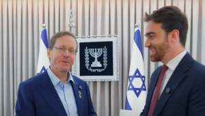 O presidente de Israel, Isaac Herzog, concedeu entrevista exclusiva à Jovem Pan