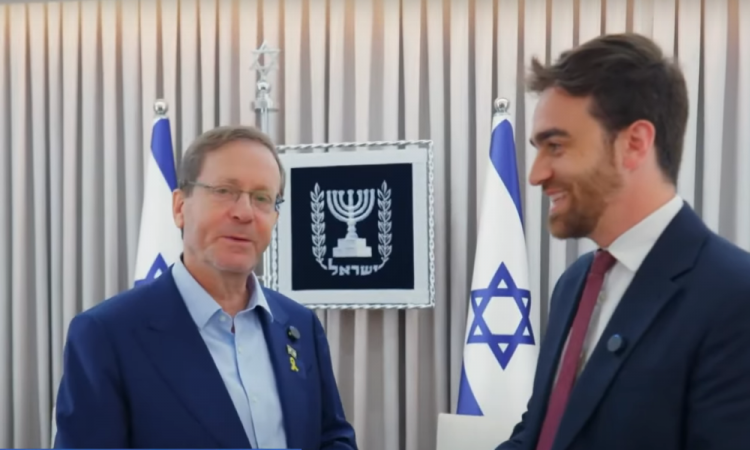 O presidente de Israel, Isaac Herzog, concedeu entrevista exclusiva à Jovem Pan