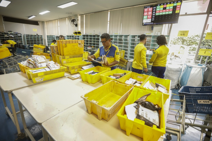 Unidade de distribuição dos Correios em Brasília