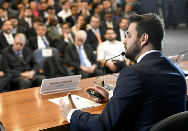 Filipe Martins, ex-assessor de Jair Bolsonaro