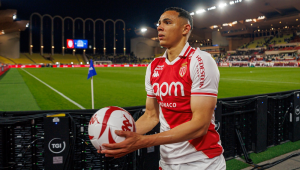 O lateral-direito Vanderson, do Monaco