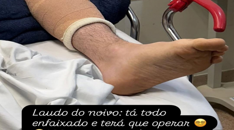 Thiago Nigro is hospitalized amid vow renewal with Maíra Cardi