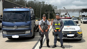 Caminhão apreendido