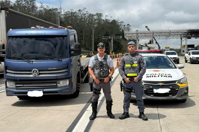 Caminhão apreendido