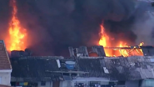 Incendio na Liberdade