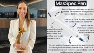 Brasileira Lívia Schiavinato Eberlin desenvolve caneta MasSpec Pen, que detecta câncer em 10 segundos