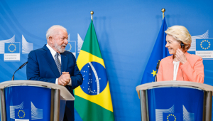 17.07.2023 - Encontro com a Presidenta da Comissão Europeia, Ursula von der Leyen 17.07.2023 - Presidente da República, Luiz Inácio Lula da Silva, durante encontro com a Presidenta da Comissão Europeia, Ursula von der Leyen. Edifício Le Berlaymont, Gabinete, – Bruxelas - Bélgica. Foto: Ricardo Stuckert/PR