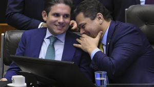 Hugo Motta e Davi Alcolumbre