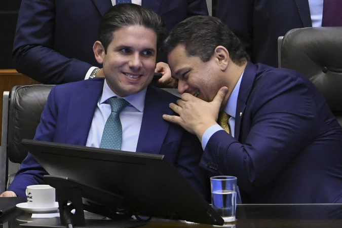 Hugo Motta e Davi Alcolumbre