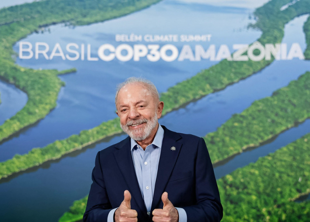 Presidente Lula, durante a recepção oficial dos Chefes de Delegação da Cúpula do Clima