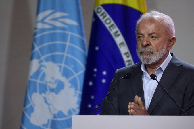 CLIMATE SUMMIT COP30 Brasil Amazonia 10.11.2025 - Belem - Presidente Luis Inacio Lula da Silva discursa durante a cerimonia de abertura a 30ª Conferência das Partes (COP30). Foto de Ueslei Marcelino/COP30