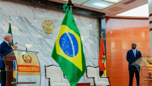 Lula em Moçambique