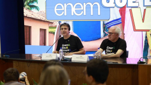 O Enem 2025 teve 4,8 milhões de participantes, com aproximadamente 70% de presença nos dois dias de prova, segundo dados preliminares do Inep. Foto: Angelo Miguel/MEC