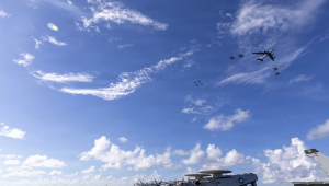 Gerald R. Ford Carrier Strike Group and U.S. Air Force B-52 Joint Operations